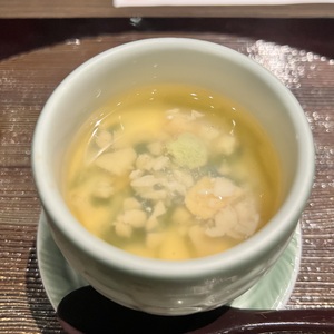 帆立南禅寺蒸し 三つ葉 銀餡(ぎんあん) 山葵 .jpeg
