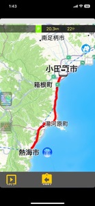 帰りの移動１ 熱海から小田原まで2マップ.jpg